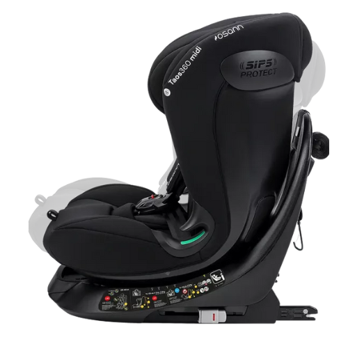 CAR SAET TAOS 360 MIDI L BLACK I-SIZE