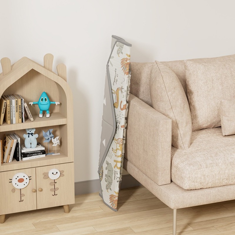 Χαλάκι δραστηριοτήτων διπλής όψης Εξάγωνο 135x135x1cm