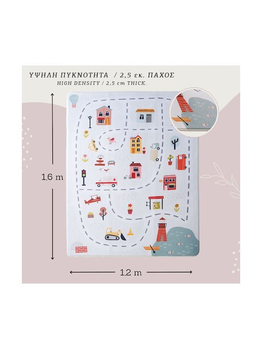 Hakuna Matte χαλί "Πόλη" (160 x 120 x 1.5 εκ.)