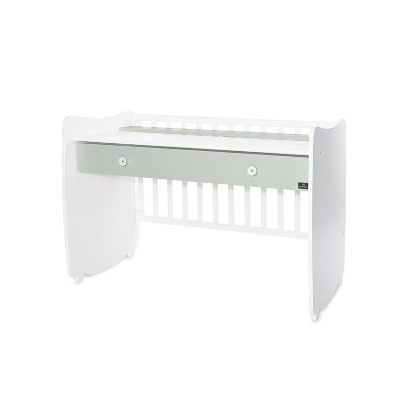 BED DREAM NEW WHITE/MILKY GREEN 70x140 ΚΡΕΒΑΤΙ ΠΟΛΥΜΟΡΦΙΚΟ