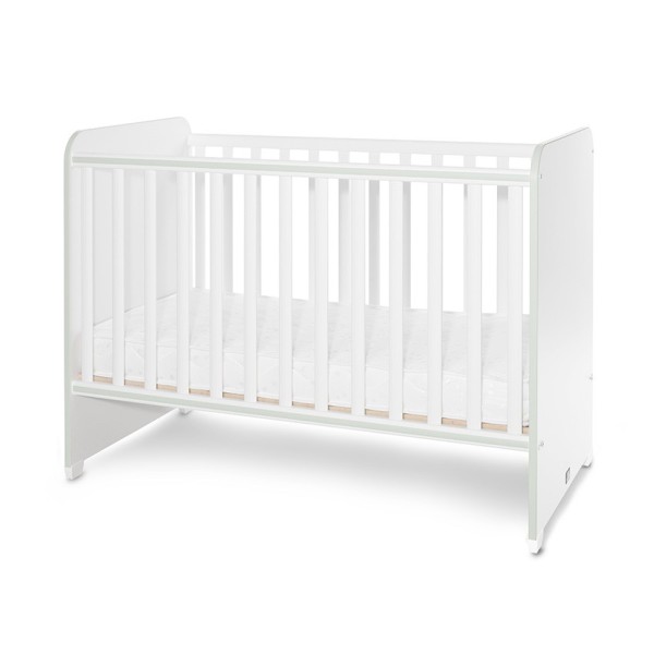 BED SWEET DREAM NEW WHITE/MILKY GREEN 60x120 ΚΡΕΒΑΤΙ