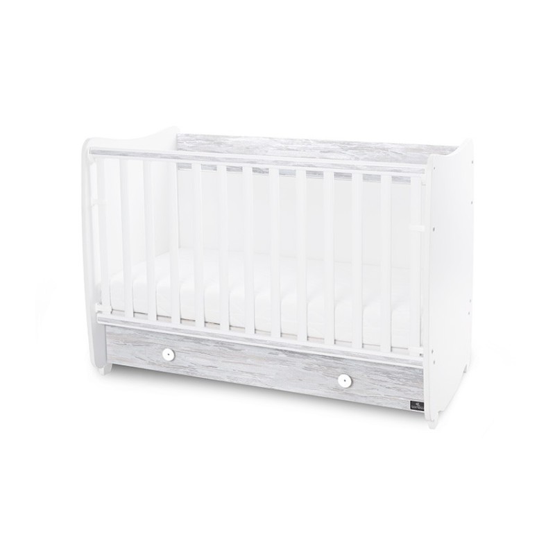 BED DREAM NEW WHITE/ARTWOOD 70x140 ΚΡΕΒΑΤΙ ΠΟΛΥΜΟΡΦΙΚΟ