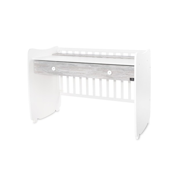 BED DREAM NEW WHITE/ARTWOOD 70x140 ΚΡΕΒΑΤΙ ΠΟΛΥΜΟΡΦΙΚΟ