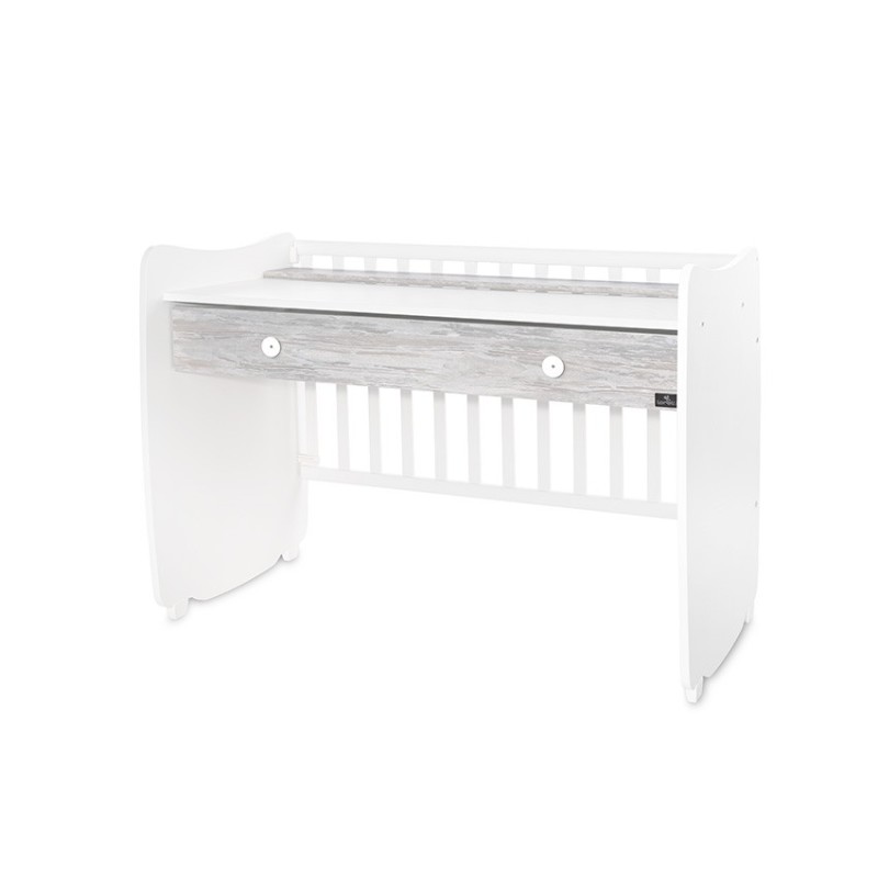BED DREAM NEW WHITE/ARTWOOD 70x140 ΚΡΕΒΑΤΙ ΠΟΛΥΜΟΡΦΙΚΟ