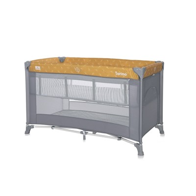 TORINO 2 LAYERS LEMON CURRY FLEMON CURRY FLORAL BABY COT ΠΑΡΚΟΚΡ