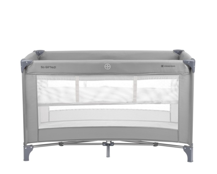 SO GIFTED GREY 2023 BABY COT 2 LEVELS ΠΑΡΚΟΚΡΕΒΑΤΟ