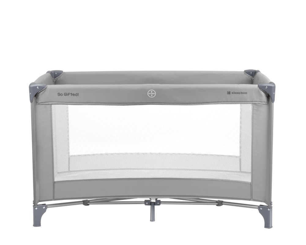 SO GIFTED GREY 2023 BABY COT 2 LEVELS ΠΑΡΚΟΚΡΕΒΑΤΟ