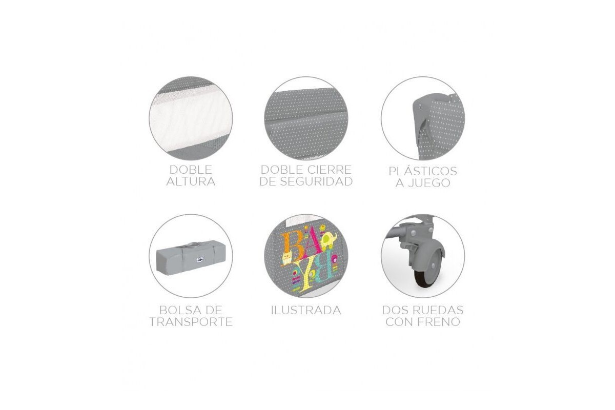 Asalvo Smooth Παρκοκρέβατο Baby