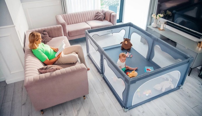 Lionelo Willow Πάρκο beige Congrete 187x127cm Lionelo Willow Πάρκο beige Congrete 187x127cm