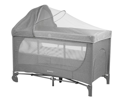PromoBaby cot 2 levels Medley PLUS Grey