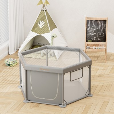 Παρκοκρέβατο Πολύγωνο Nestilo Grey 889-100 Παρκοκρέβατο Πολύγωνο Nestilo Grey 889-100