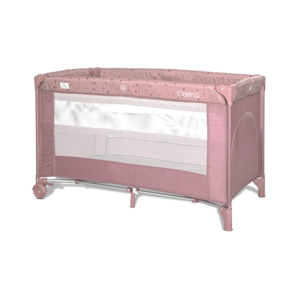 ΠΑΡΚΟΚΡΕΒΑΤΟ CARINA 2 LAYERS PINK STARS