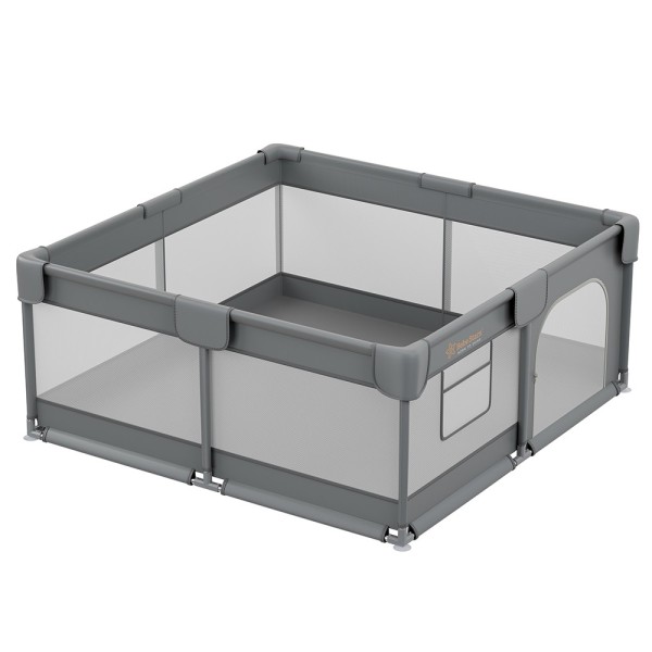 Πάρκο τετράγωνο Bebe Stars Playzen Grey 150x150 cm