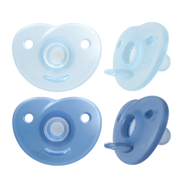 SCF099/21 ΠΙΠΙΛΑ SOOTHIE 0-6M BOY 2ΤΜΧ ΣΙΛ/ΝΗΣ