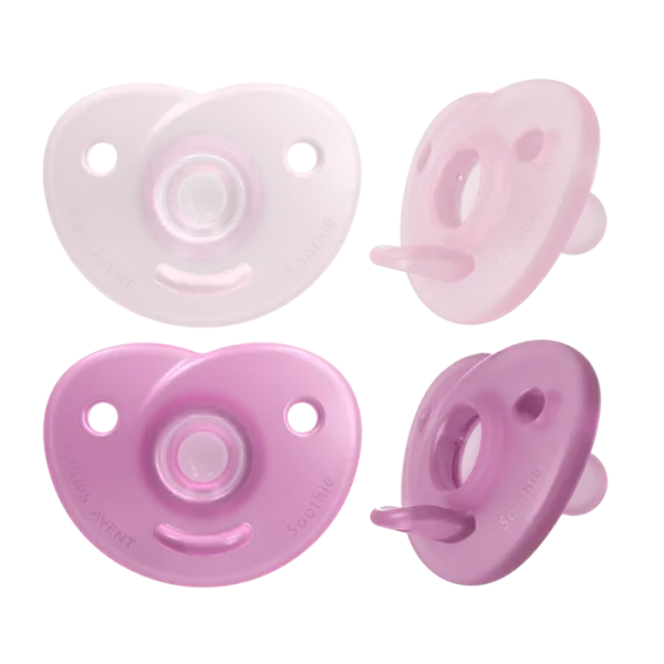 SCF099/22 ΠΙΠΙΛΑ SOOTHIE 0-6M GIRL 2ΤΜΧ ΣΙΛ/ΝΗΣ