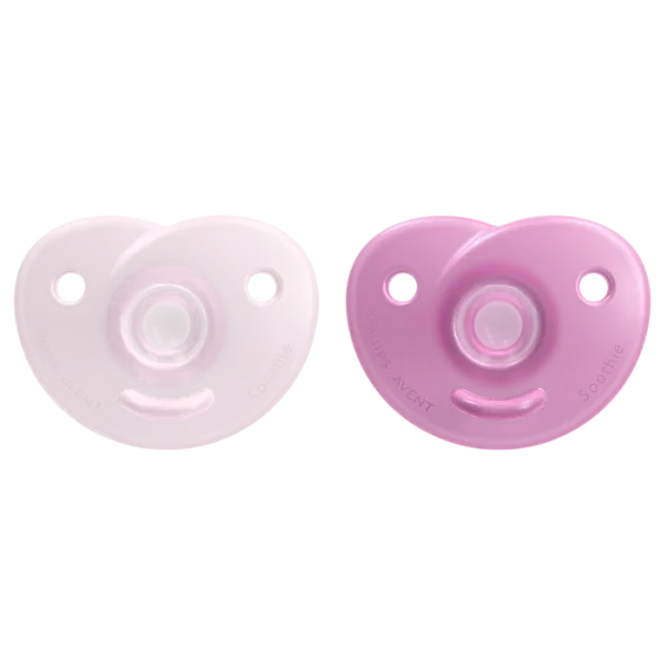 SCF099/22 ΠΙΠΙΛΑ SOOTHIE 0-6M GIRL 2ΤΜΧ ΣΙΛ/ΝΗΣ