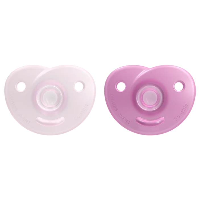 SCF099/22 ΠΙΠΙΛΑ SOOTHIE 0-6M GIRL 2ΤΜΧ ΣΙΛ/ΝΗΣ