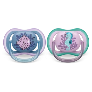 SCF085/61 ΠΙΠΙΛΑ ULTRA AIR 6-18M GIRL 2ΤΜΧ ΣΙΛ/ΝΗΣ SOOTHER AIR X