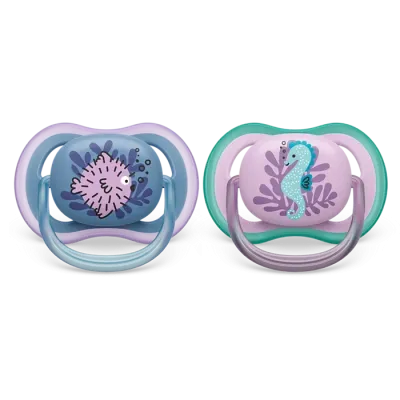 SCF085/61 ΠΙΠΙΛΑ ULTRA AIR 6-18M GIRL 2ΤΜΧ ΣΙΛ/ΝΗΣ SOOTHER AIR X