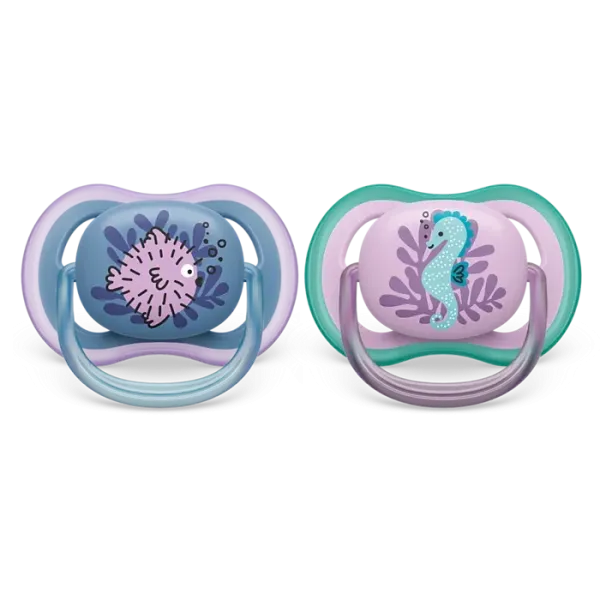 SCF085/61 ΠΙΠΙΛΑ ULTRA AIR 6-18M GIRL 2ΤΜΧ ΣΙΛ/ΝΗΣ SOOTHER AIR X