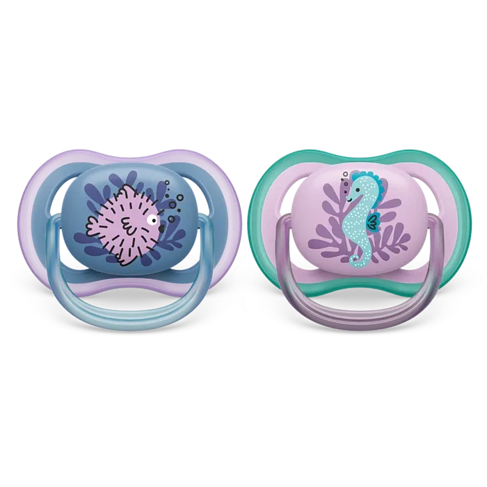 SCF085/61 ΠΙΠΙΛΑ ULTRA AIR 6-18M GIRL 2ΤΜΧ ΣΙΛ/ΝΗΣ SOOTHER AIR X