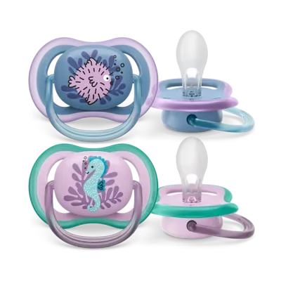 SCF085/61 ΠΙΠΙΛΑ ULTRA AIR 6-18M GIRL 2ΤΜΧ ΣΙΛ/ΝΗΣ SOOTHER AIR X