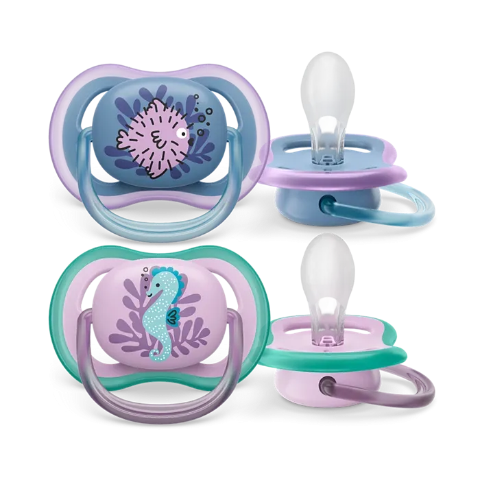 SCF085/61 ΠΙΠΙΛΑ ULTRA AIR 6-18M GIRL 2ΤΜΧ ΣΙΛ/ΝΗΣ SOOTHER AIR X