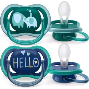 SCF349/18 ΠΙΠΙΛΑ ULTRA AIR 18M+ BOY 2ΤΜΧ ΣΙΛ/ΝΗΣ SOOTHER AIR X2