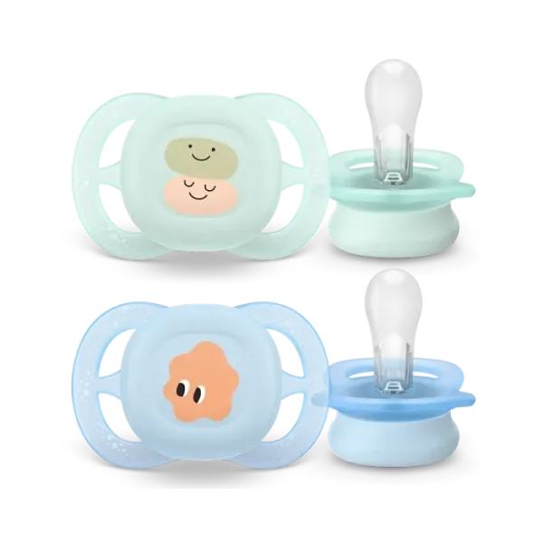 SCF075/04 ΠΙΠΙΛΑ ULTRA START 0-2M 2ΤΜΧ SOOTHER DAY 2P NE2 DC