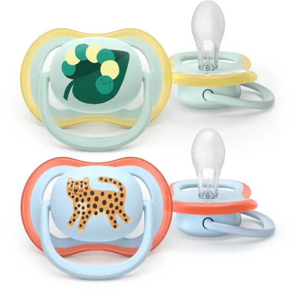 Σετ 2 πιπίλες Philips Avent Ultra Air 0-6m SCF087/02