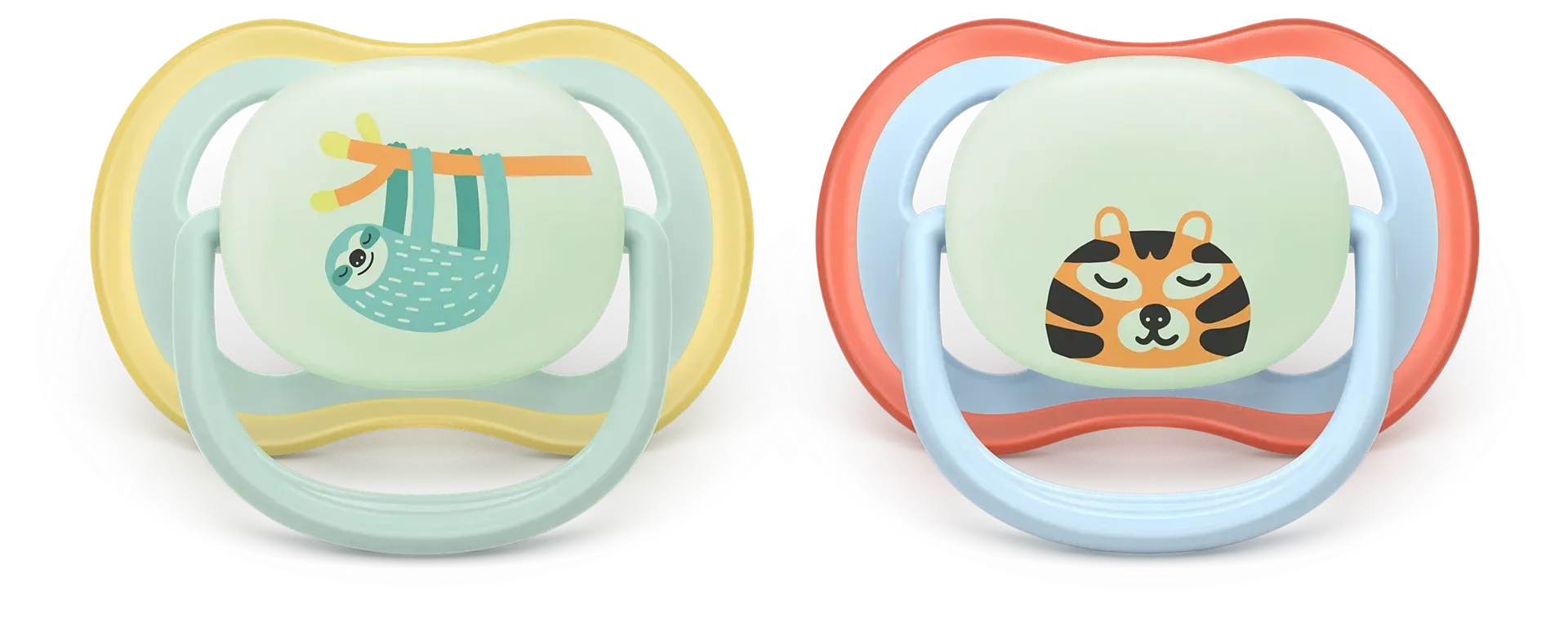 Σετ 2 πιπίλες νυκτός Philips Avent Ultra Air Nighttime 0-6m SCF376/24 Σετ 2 πιπίλες νυκτός Philips Avent Ultra Air Nighttime 0-6m SCF376/24