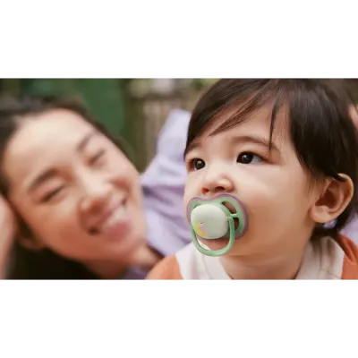 Σετ 2 πιπίλες νυκτός Philips Avent Ultra Air Nighttime 6-18m SCF376/29