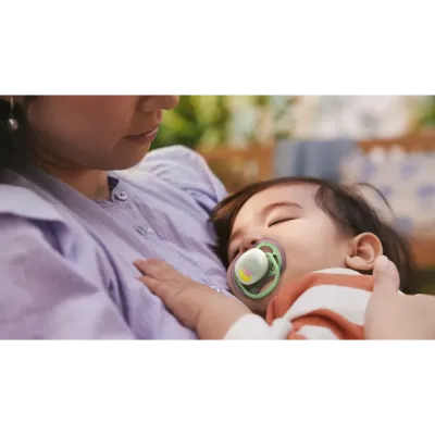 Σετ 2 πιπίλες νυκτός Philips Avent Ultra Air Nighttime 6-18m SCF376/29