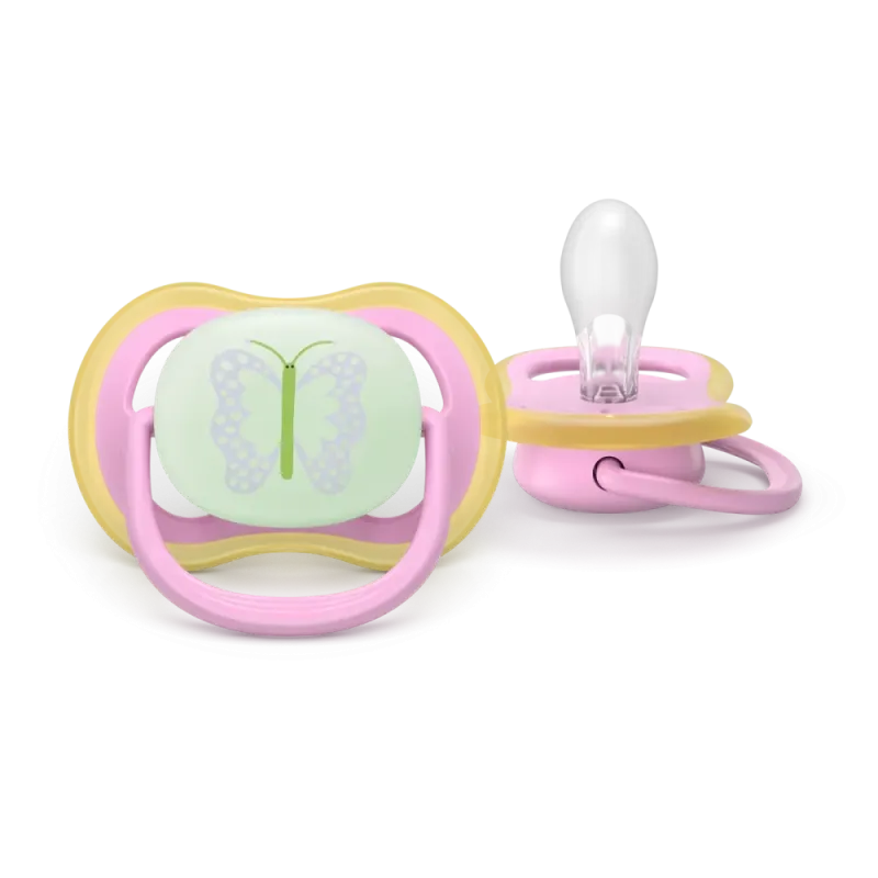 Σετ 2 πιπίλες νυκτός Philips Avent Ultra Air Nighttime 6-18m SCF376/29 Σετ 2 πιπίλες νυκτός Philips Avent Ultra Air Nighttime 6-18m SCF376/29