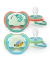 Σετ 2 πιπίλες νυκτός Philips Avent Ultra Air Nighttime 6-18m SCF376/28 Σετ 2 πιπίλες νυκτός Philips Avent Ultra Air Nighttime 6-18m SCF376/28