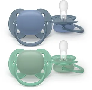 Σετ 2 πιπίλες Philips Avent Ultra Soft 6-18m SCF091/42