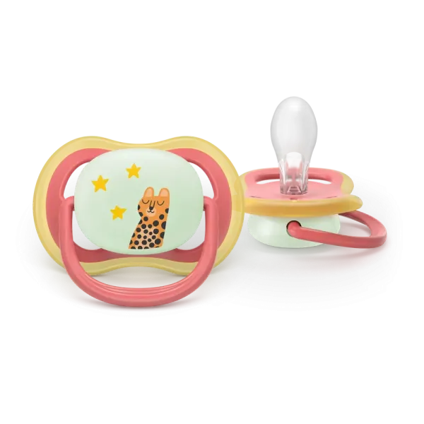 Σετ 2 πιπίλες νυκτός Philips Avent Ultra Air Nighttime 18m+ SCF376/33