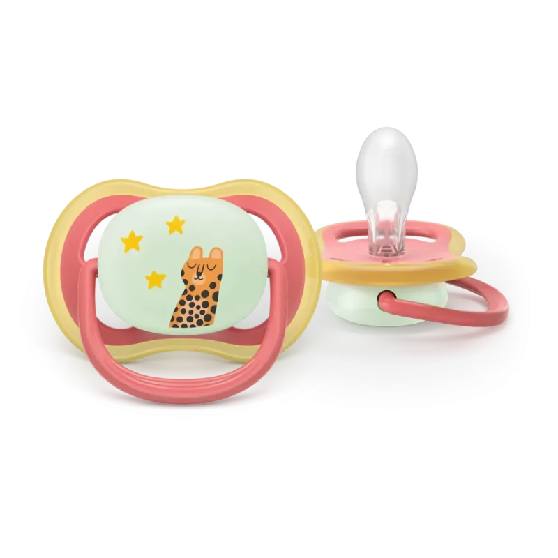 Σετ 2 πιπίλες νυκτός Philips Avent Ultra Air Nighttime 18m+ SCF376/33 Σετ 2 πιπίλες νυκτός Philips Avent Ultra Air Nighttime 18m+ SCF376/33