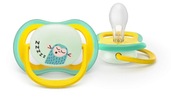 Σετ 2 πιπίλες νυκτός Philips Avent Ultra Air Nighttime 18m+ SCF376/32
