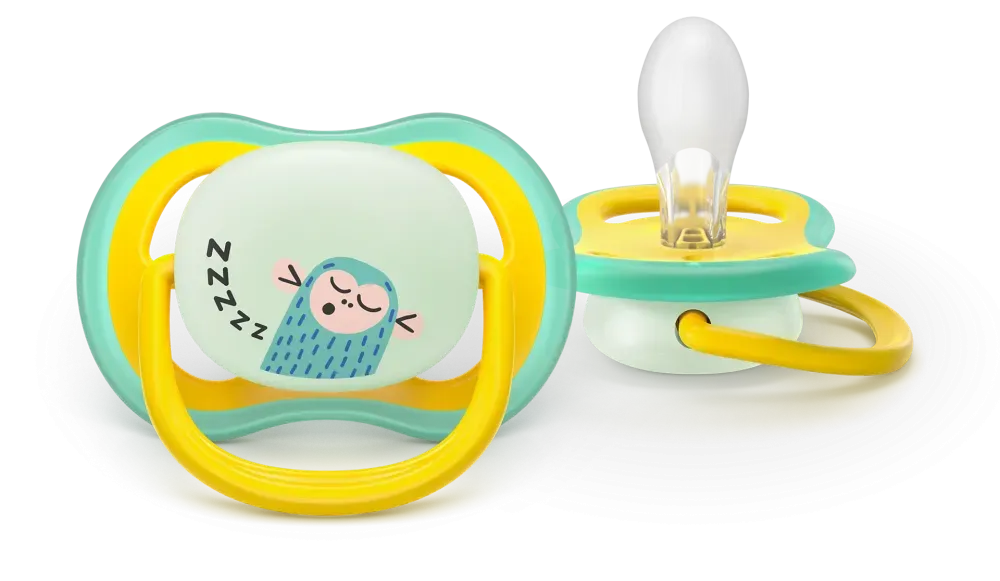 Σετ 2 πιπίλες νυκτός Philips Avent Ultra Air Nighttime 18m+ SCF376/32 Σετ 2 πιπίλες νυκτός Philips Avent Ultra Air Nighttime 18m+ SCF376/32