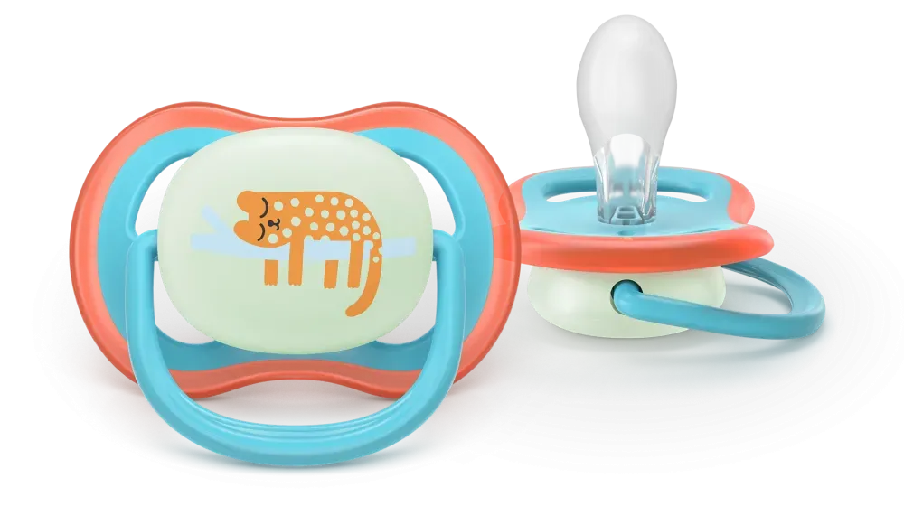 Σετ 2 πιπίλες νυκτός Philips Avent Ultra Air Nighttime 18m+ SCF376/32 Σετ 2 πιπίλες νυκτός Philips Avent Ultra Air Nighttime 18m+ SCF376/32