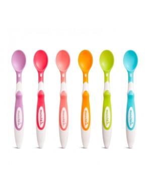 Soft Tip Spoons ΚΟΥΤΑΛΙΑ 6ΤΜΧ ΜΑΛΑΚΕΣ ΑΚΡΕΣ Munchkin
