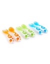Multi-Coloured forks&spoons ΠΙΡΟΥΝΙΑ&ΚΟΥΤΑΛΙΑ 6ΤΜΧ Munchkin