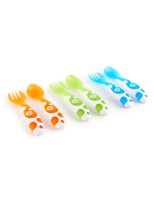 Multi-Coloured forks&spoons ΠΙΡΟΥΝΙΑ&ΚΟΥΤΑΛΙΑ 6ΤΜΧ Munchkin