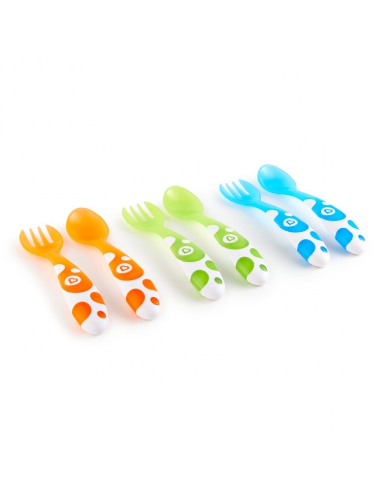Multi-Coloured forks&spoons ΠΙΡΟΥΝΙΑ&ΚΟΥΤΑΛΙΑ 6ΤΜΧ Munchkin