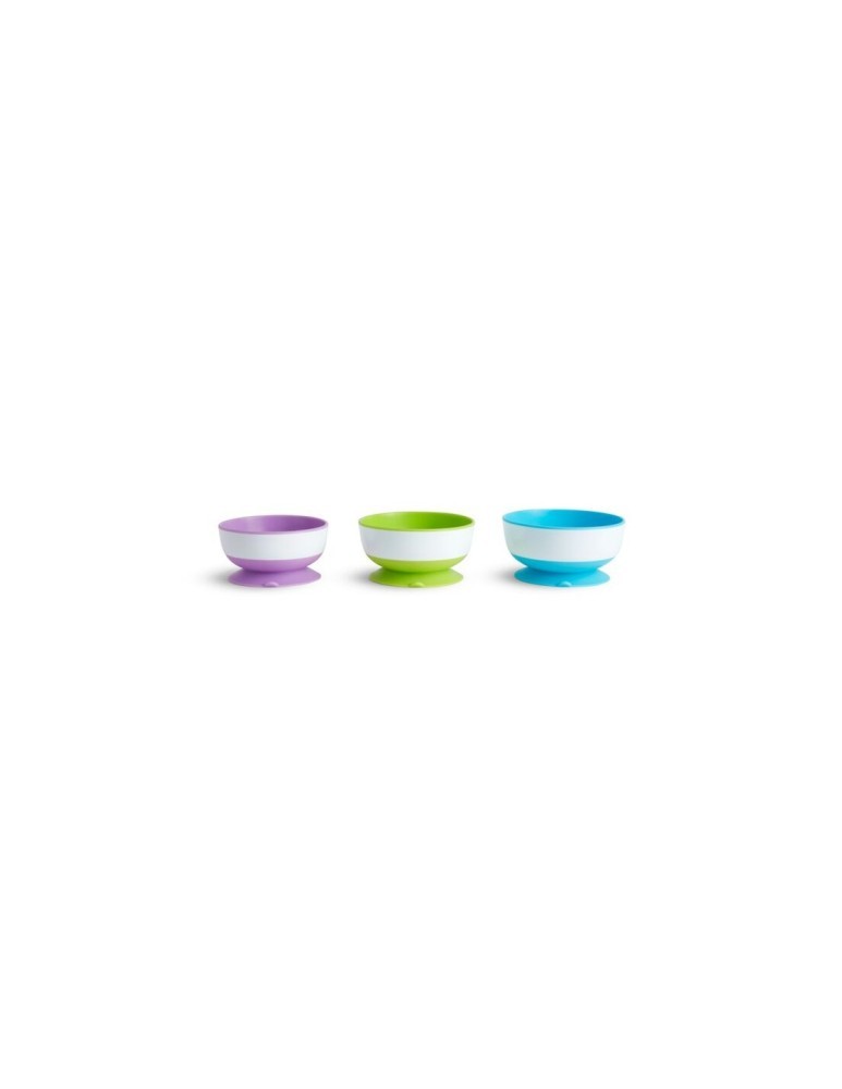 Stay-Put Suction Bowls ΜΠΟΛ 3ΤΜΧ Munchkin Stay-Put Suction Bowls ΜΠΟΛ 3ΤΜΧ Munchkin