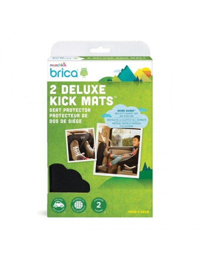 Kick Mats 2ΤΜΧ ΠΡΟΣΤΑΤΕΥΤΙΚΑ ΠΛΑΤΗΣ ΚΑΘΙΣΜΑΤΟΣ ΑΥΤ/ΤΟΥ Brica