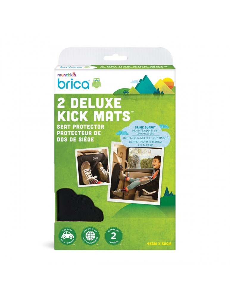 Kick Mats 2ΤΜΧ ΠΡΟΣΤΑΤΕΥΤΙΚΑ ΠΛΑΤΗΣ ΚΑΘΙΣΜΑΤΟΣ ΑΥΤ/ΤΟΥ Brica