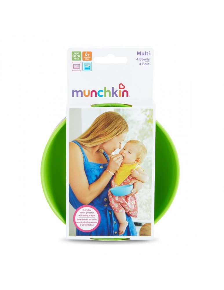 MODERN MULTI BOWLS 4PK ΜΠΟΛ 4ΤΜΧ MUNCHKIN