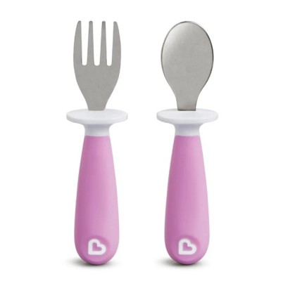 RAISE TODDLER FORK & SPOON ΣΕΤ ΠΙΡΟΥΝΙ & ΚΟΥΤΑΛΙ 3 ΧΡΩΜΑΤΑ MUNCH